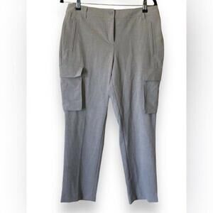New York & Company Beige/Grey Cargo Dress Pants - Size 6